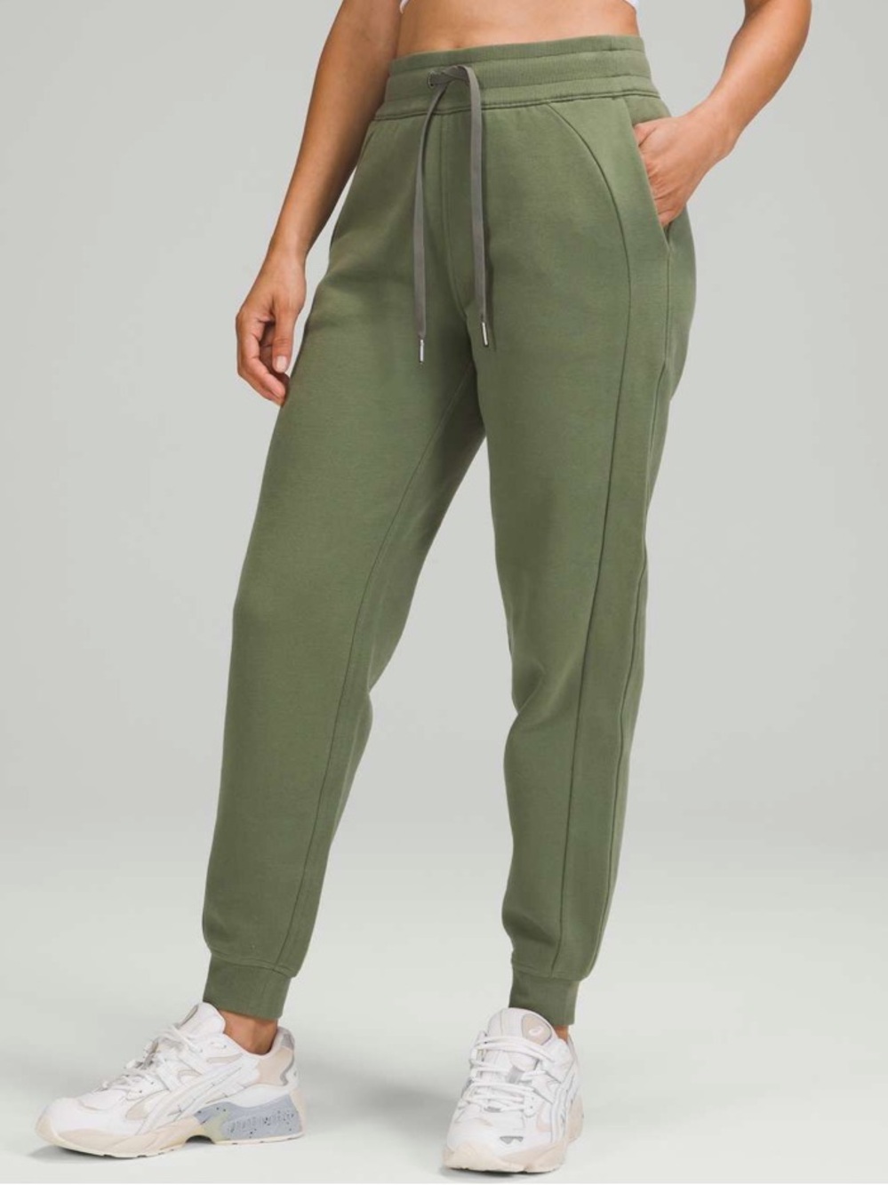 lululemon athletica Olive Green Jogger Track Pants